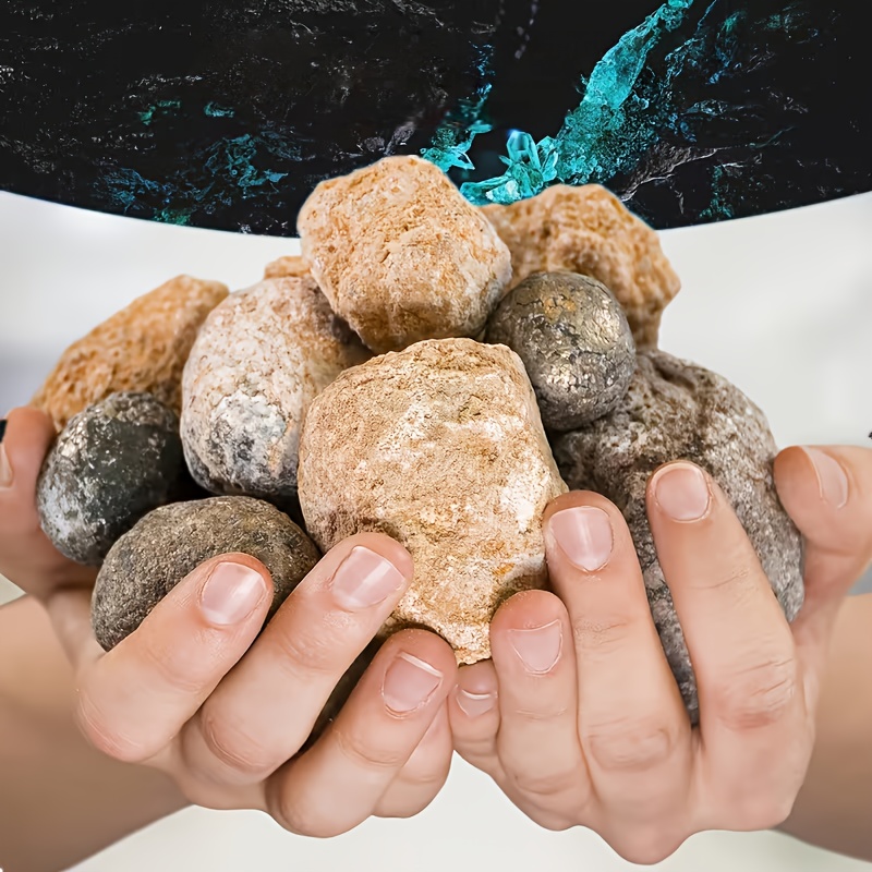 Geode Crystal Break - 10/20 pièces d'œufs de géode en