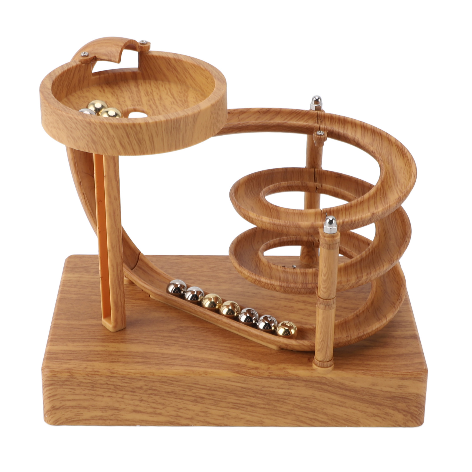 Newton Cradle Large - Machine à mouvement perpétuel roulant, Art