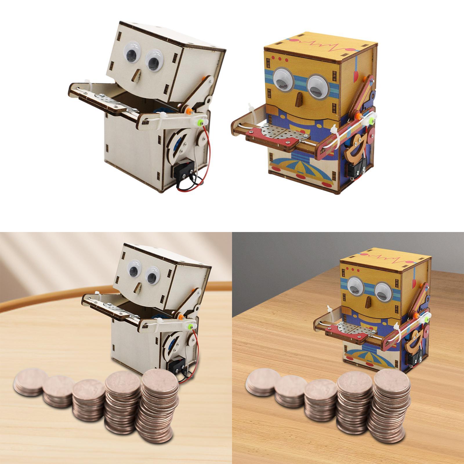 Science Project Robot - Ensemble d'expérimentation scientifique en bois, Puzzle