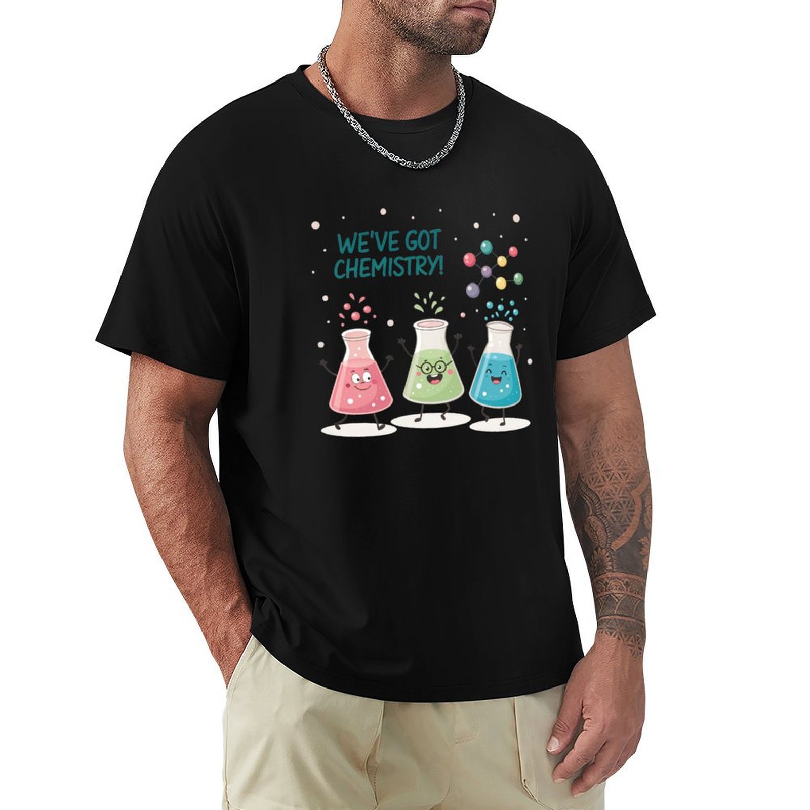 Science Buddy - T-shirt Science Beaker Buddies, T-shirt imprimé