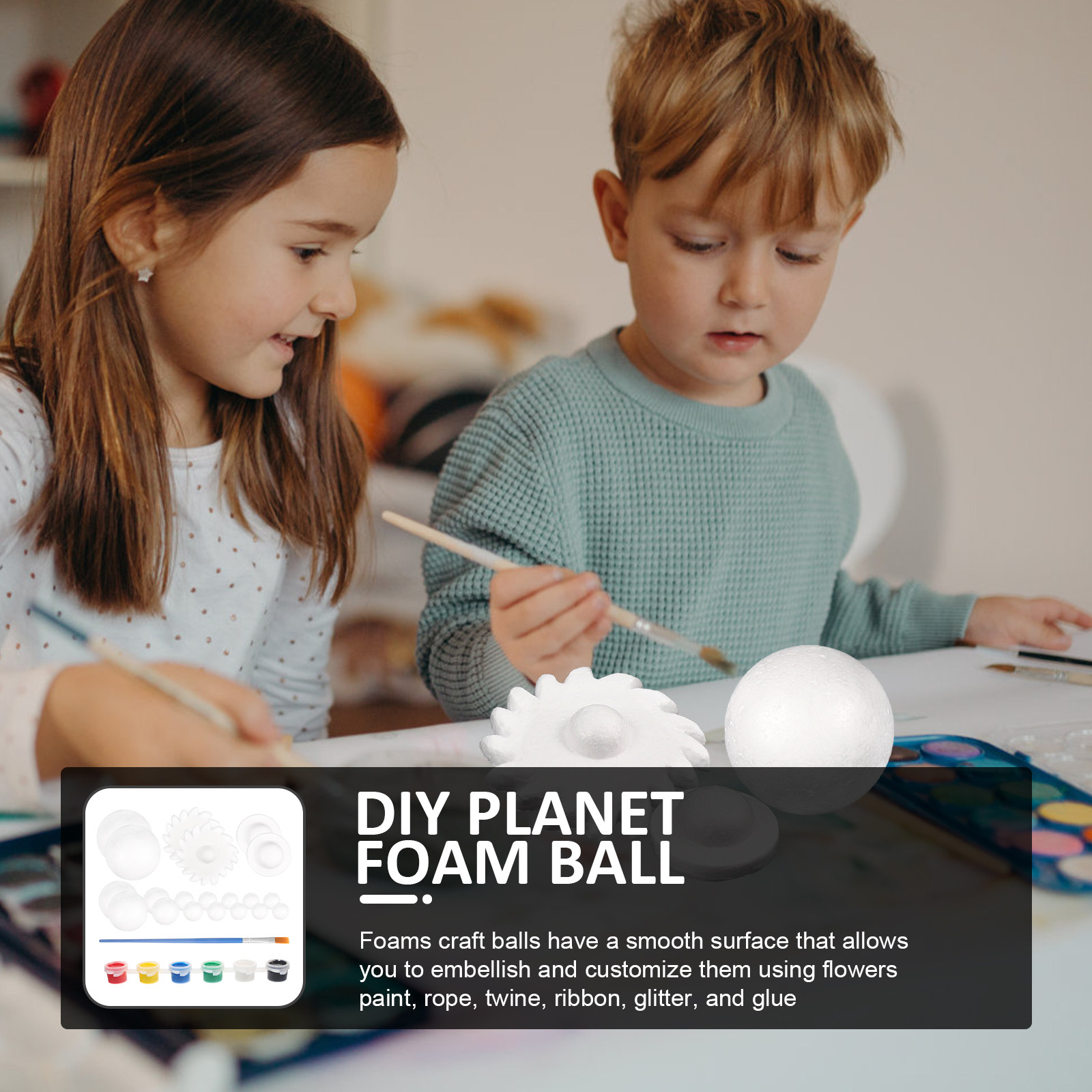 Science Project - 2 ensembles de boules en mousse