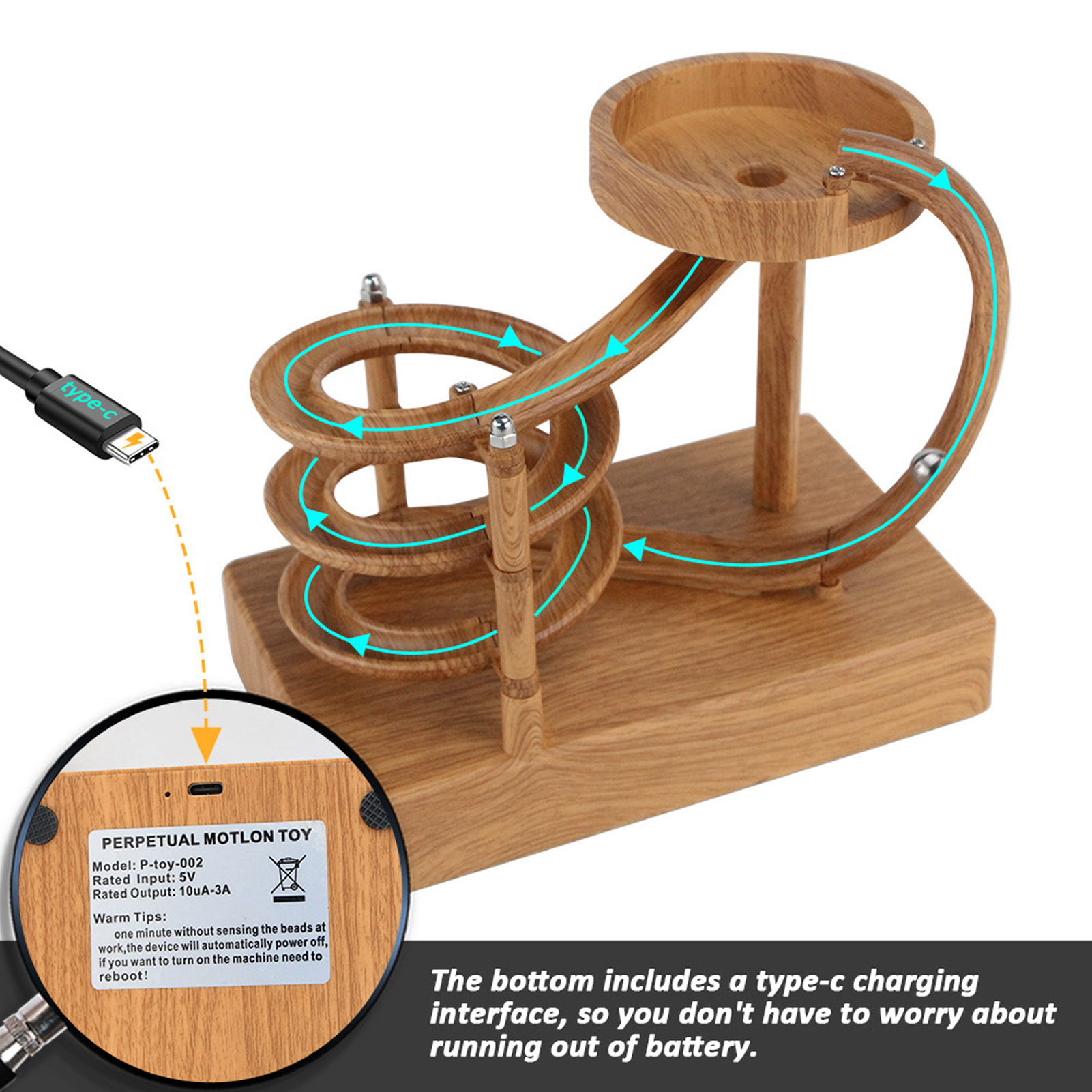 Machine à mouvement perpétuel  - Newton Cradle Large avis et prix