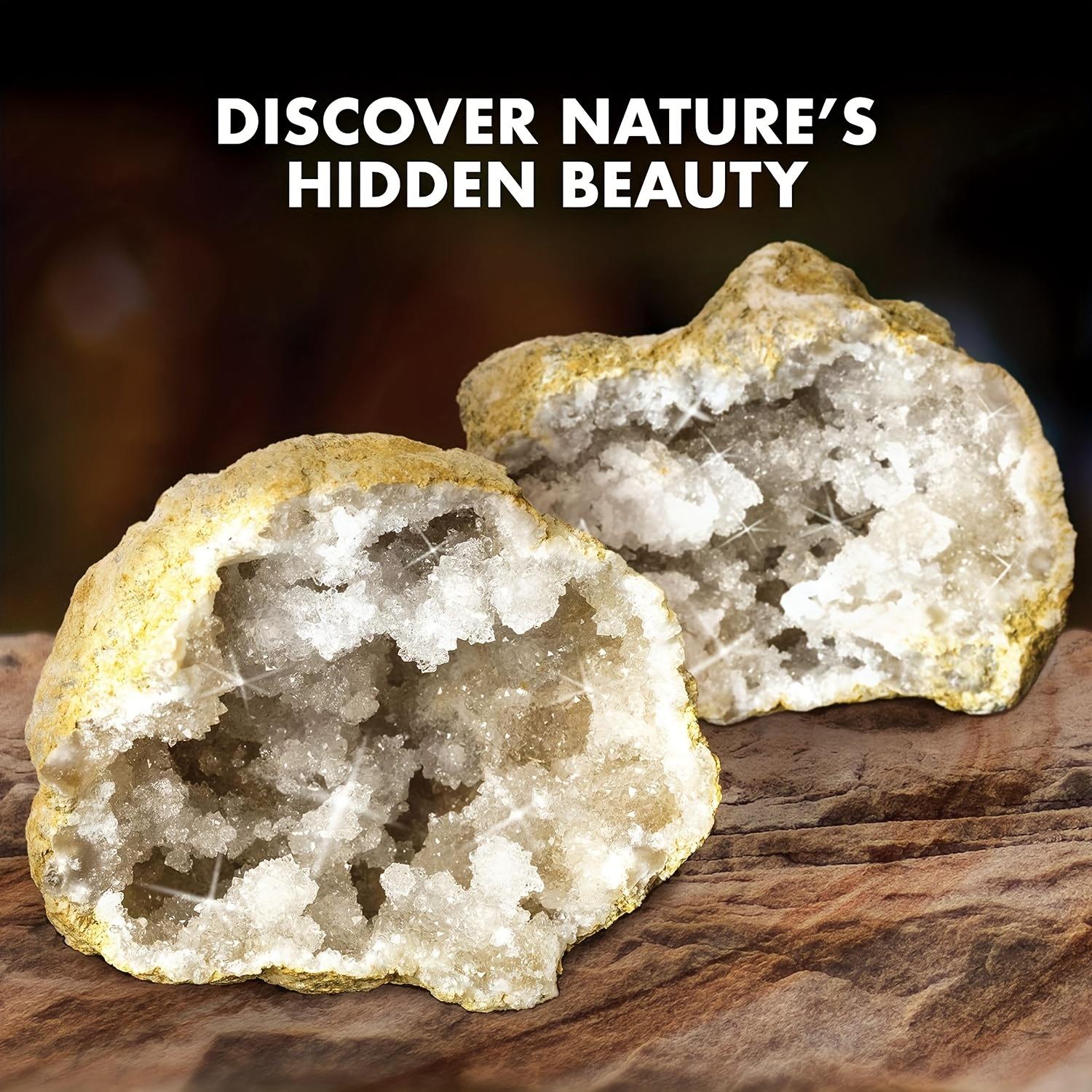 5 géodes de quartz naturel (1, - Geode Crystal Break avis et prix