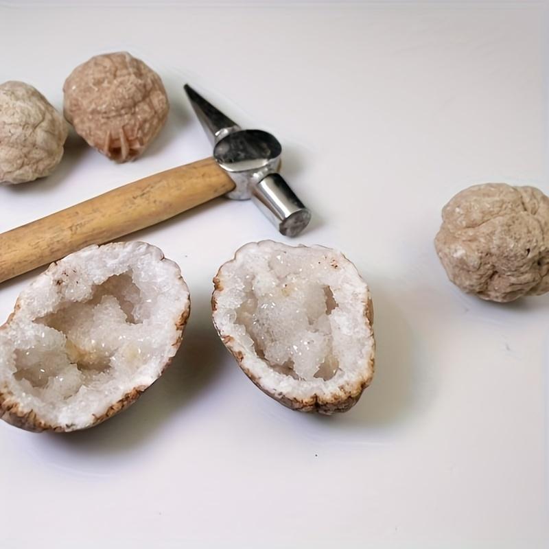 5 géodes de quartz naturel (1, - Geode Crystal Break avis et prix